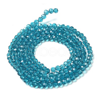Transparent Glass Beads Strands EGLA-A035-T3mm-D12-1