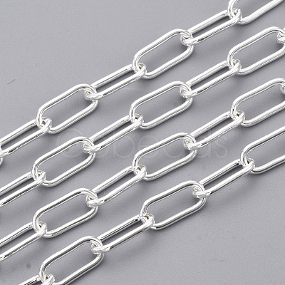 Unwelded Iron Paperclip Chains CH-S125-09A-S-1