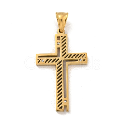 Ion Plating(IP) 304 Stainless Steel Pendants STAS-D110-20G-1