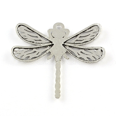 Tibetan Style Zinc Alloy Pendant Rhinestone & Tray Settings LS-TIBEP-R334-066AS-RS-1