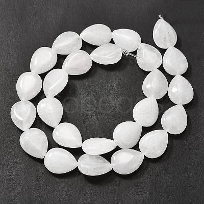 Natural Topaz Jade Beads Strands G-P561-B17-01-1
