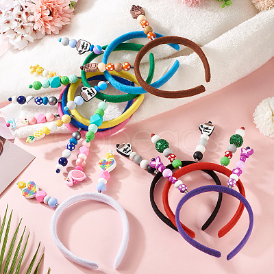 Cloth and Plastic Hair Bands OHAR-TAC0020-01D-1