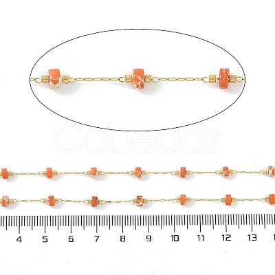 Ion Plating(IP) 304 Stainless Steel Chains AJEW-Q150-08G-06-1
