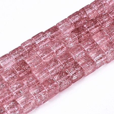 Crackle Glass Beads GLAA-S192-005H-1