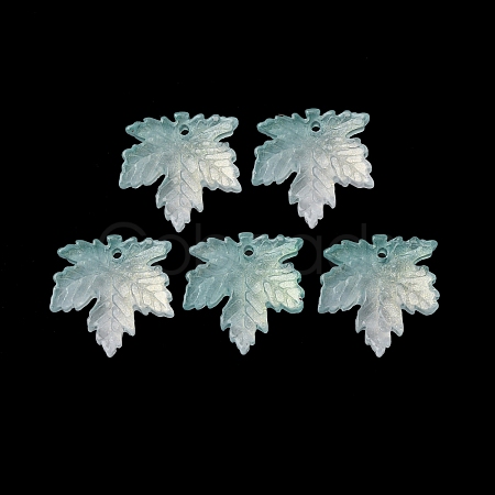 Two Tone Transparency Glass Pendants GLAA-T025-80G-1