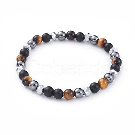Stretch Bracelets BJEW-JB04651-01-1