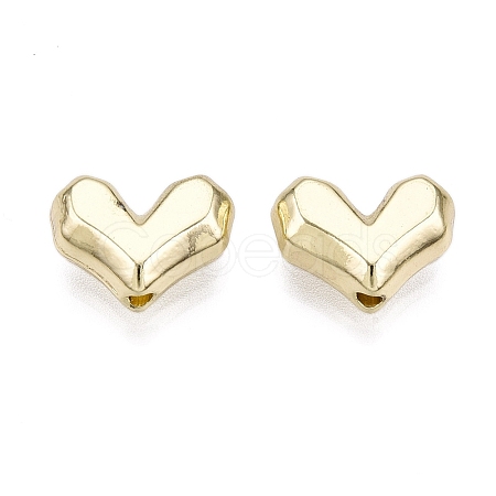 Rack Plating Alloy Beads PALLOY-T091-09KCG-NR-1