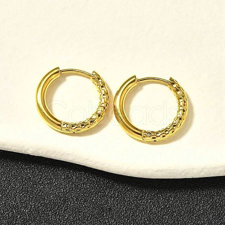 304 Stainless Steel Hoop Earrings for Women EJEW-M068-16A-G-1