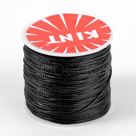 Round Waxed Polyester Cords YC-K002-0.5mm-20-1