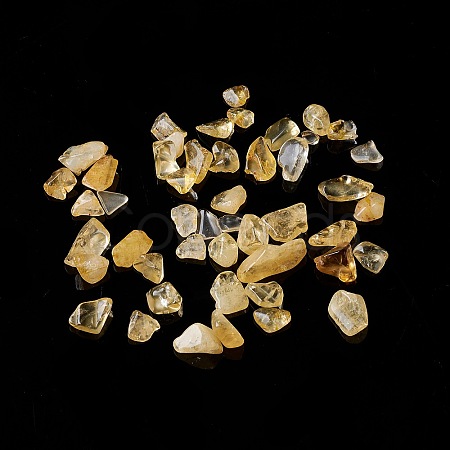 Natural Citrine Chip Beads G-M364-03B-1