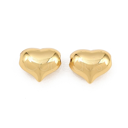 Valentine's Day Brass Beads KK-H292-51B-G-1