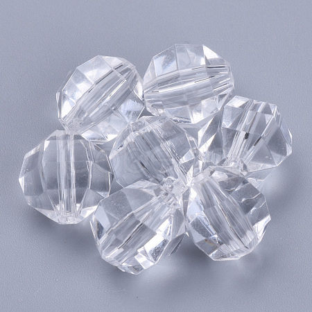 Transparent Acrylic Beads TACR-Q256-10mm-V01-1