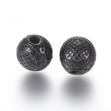304 Stainless Steel Beads STAS-I120-78B-1