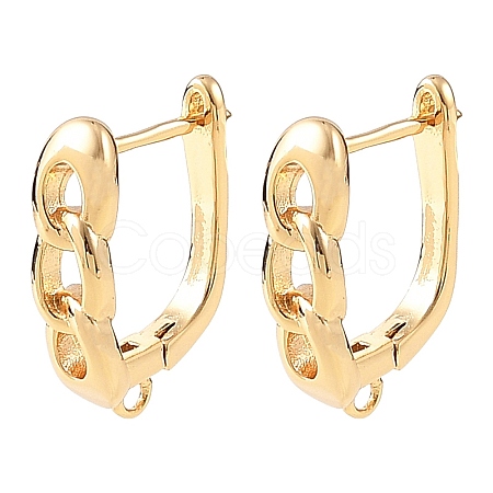 SHEGRACE Brass Hoop Earring Findings XGRQ79760-945G-1