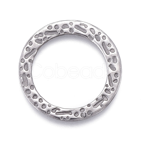 Non-Tarnish 304 Stainless Steel Linking Rings STAS-P245-35P-1