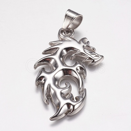 Tarnish Resistant 304 Stainless Steel Big Pendants STAS-K171-21P-1