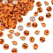 Preciosa&reg MAXIMA Crystal Round Stones, Czech Crystal, Dura Foiling, Round(431 11 615 Chaton), 90310 Sun, SS10/PP21(2.7~2.9mm)