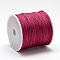 Nylon Thread, Chinese Knotting Cord, Cerise, 1mm, about 284.33 yards(260m)/roll