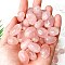 Natural Rose Quartz Healing Stones, Oval Stones, Pocket Palm Stones for Reiki Balancing, 15~20mm, 50g/set