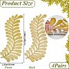 Computerized Embroidery Cloth Iron on/Sew on Patches LS-PATC-WH20005-02A-2
