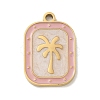 304 Stainless Steel Enamel Pendants STAS-I322-83G-A-1