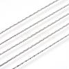 Tarnish Resistant 304 Stainless Steel Boston Link Chains CHS-L017-14P-1