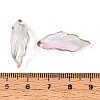 Baking Paint Transparent Glass Pendants DGLA-N014-02D-3