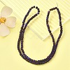 PVD Vacuum Plating Electroplate Non-magnetic Synthetic Hematite Beads Strands G-YW0001-48B-2