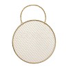 Iron Grid Shape Wall Mount Earring Display ODIS-P010-02G-4