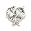 Non-Tarnish 304 Stainless Steel Pendants LS-STAS-I197-003P-3