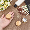 10G Bamboo & Aluminum Cream Jar CON-WH0112-016A-3