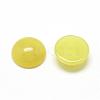 Natural Lemon Jade Cabochons G-R416-16mm-01-2