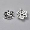 Tibetan Style Alloy Fancy Bead Caps LS-TIBEB-LF10883YKG-AS-FF-1