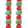 Handmade Lampwork Beads Strands LAMP-P066-02-1