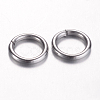 Tarnish Resistant 304 Stainless Steel Open Jump Rings X-STAS-D438-03-2