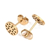304 Stainless Steel Stud Earring Findings STAS-P434-06B-G-2