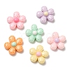 Opaque Resin Cabochons X-RESI-K027-19-2