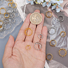 40Pcs 10 Style Brass Sew on Prong Settings KK-CA0002-52-3