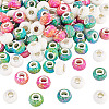 100Pcs Large Hole Resin European Beads OPDL-TA0001-06C-3