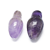 Natural Amethyst Pendants G-F637-18C-2