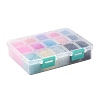 FGB 375G 15 Colors 12/0 Grade A Round Glass Seed Beads SEED-JP0011-05-2mm-7