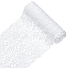 Flower Nylon Stretch Lace Fabric DIY-WH0578-60-1