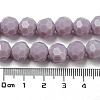 Opaque Glass Beads Stands EGLA-A035-P10mm-D11-5