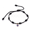 Adjustable Nylon Thread Charm Bracelets BJEW-JB06274-3