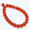 Natural Carnelian Beads Strands X-G-C076-10mm-2A-2