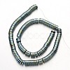 Electroplate Non-magnetic Synthetic Hematite Beads Strands G-F300-17C-07-2