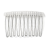 304 Stainless Steel & Plastic Hair Comb Findings MAK-K021-07B-P-1