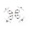 Alloy Toggle Clasps EA774Y-2