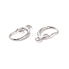 Brass Earring Hooks LS-KK-F828-02P-2