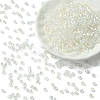 70G Transparent Spray Painted Glass Beads EGLA-YW0005-30J-1